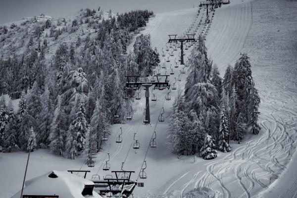 Ski slopes